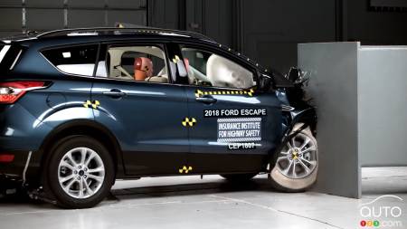 Ford Escape Flunks Frontal Collision Test